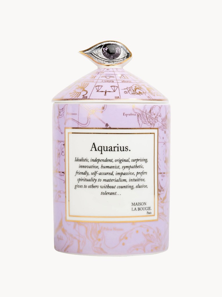 Ručne vyrobená vonná sviečka Aquarius (Frankincense & Patchouli)