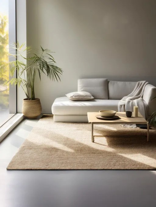 Koberec Hanse Home Bouclé Jaipur naturálny / zlatý