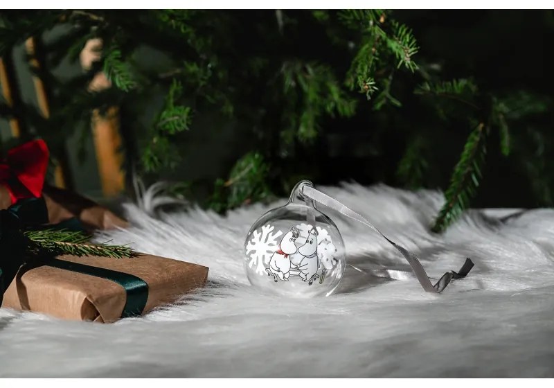 Vianočná ozdoba Moomin Snowflake 7cm