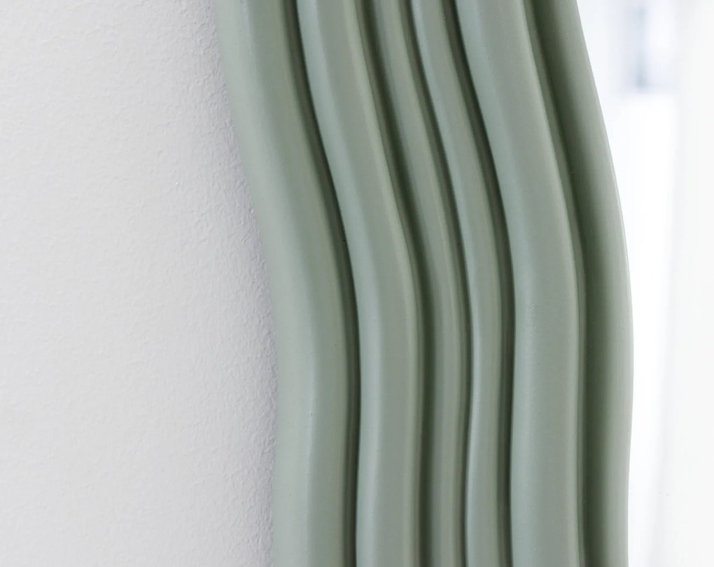 Nástenné zrkadlo Alice II 100cm šalvia zelená