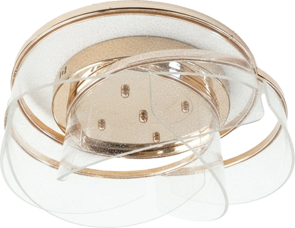 Toolight Toolight, LED stropné svietidlo 57W, 4000lm, 4000K, G139-C, zlatá, OSW-02623