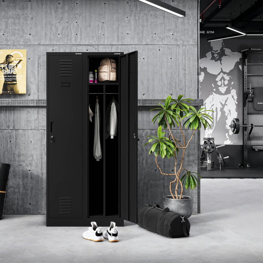 Kovová pracovná skriňa KACPER 1 Plus 400 x 1800 x 500 mm