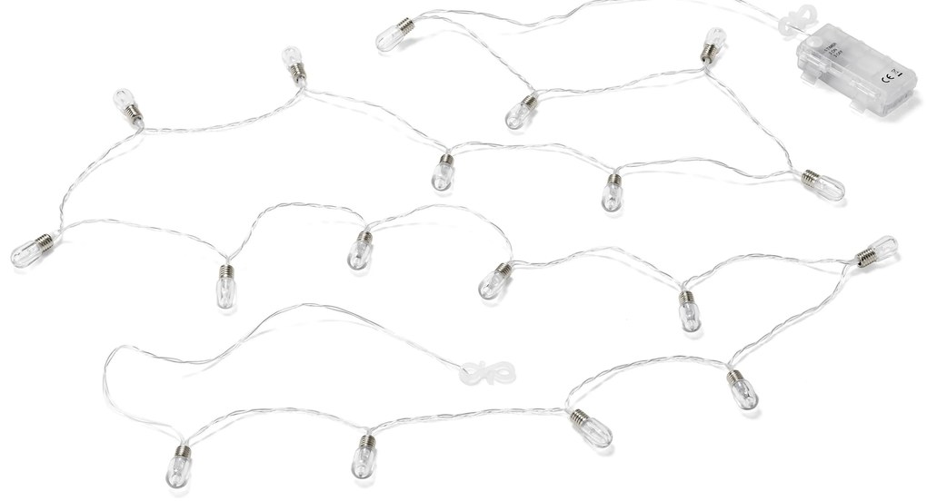 LED svetelná reťaz s minižiarovkami