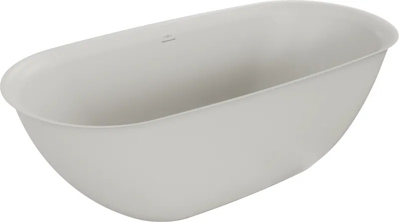 Mexen Siena Matná Betónová Vaňa 170x80 cm, Voľne Stojaca z Kameňa