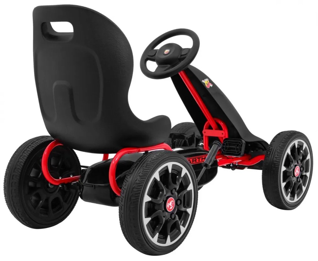 Motokára ABARTH PB9388A čierna