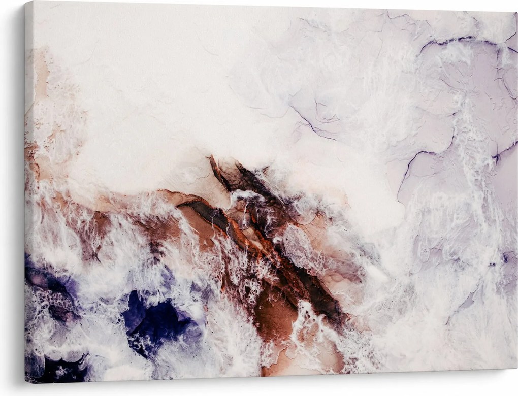 Obraz - Fialový mramor N⁰1 (70x50 cm)