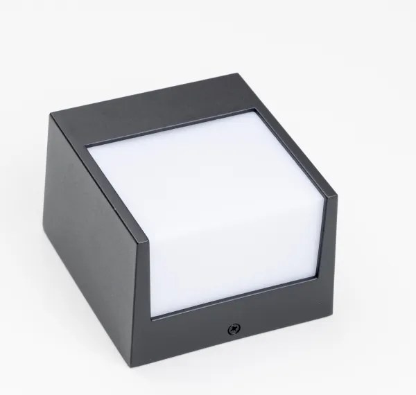 Brilagi - LED Vonkajšie nástenné svietidlo TERNI LED/12W/230V čierna IP44