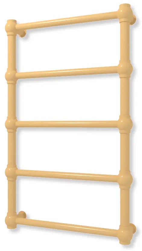 Terma24 Retro 800x504 vodný/elektrický radiátor Brushed Brass SX