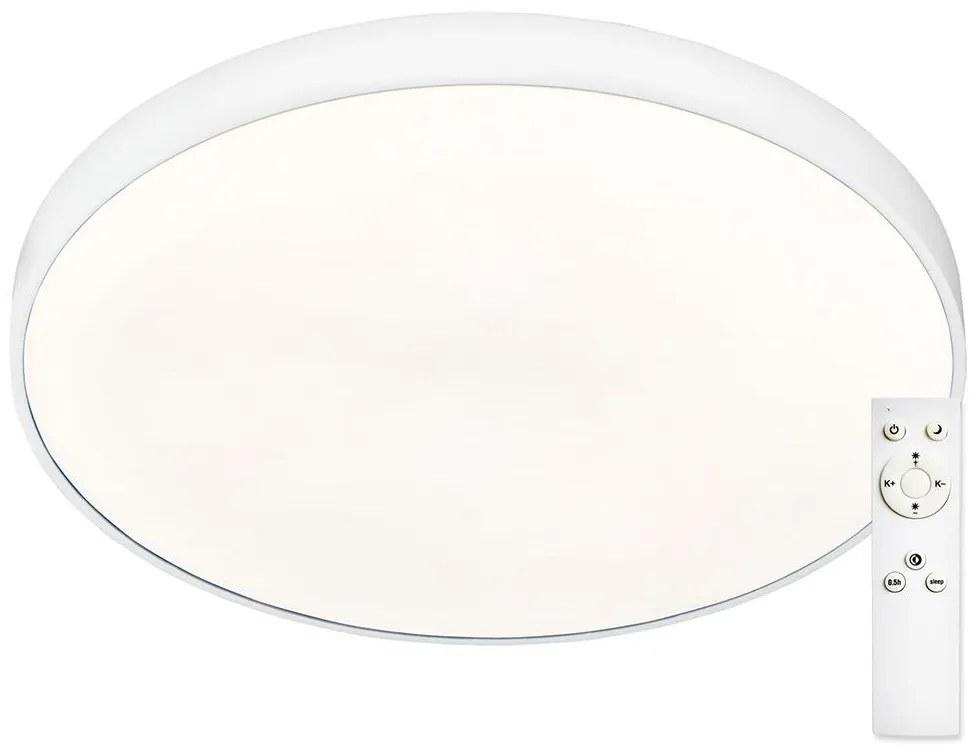 Top Light Metal 60B RC - LED Stmievateľné stropné svietidlo LED/60W/230V DO Metal 60B RC