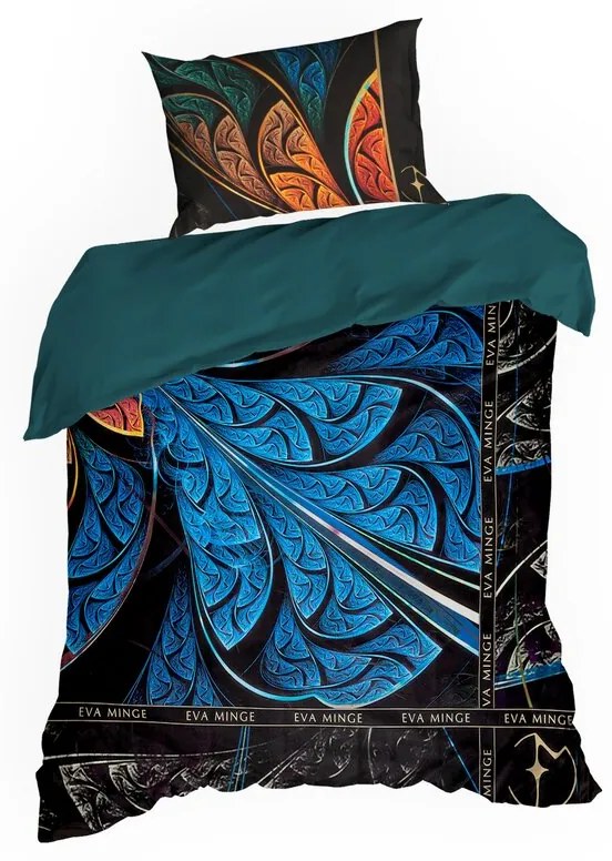 EUROFIRANY Dizajnové obliečky z mako-saténu 220x200cm 70x80cm