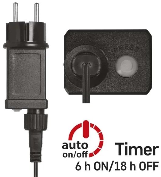 LED Vianočná vonkajšia reťaz 150xLED/20m IP44 teplá biela