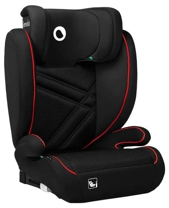 Lionelo - Autosedačka HUGO i-Size 100-150 cm čierna/červená