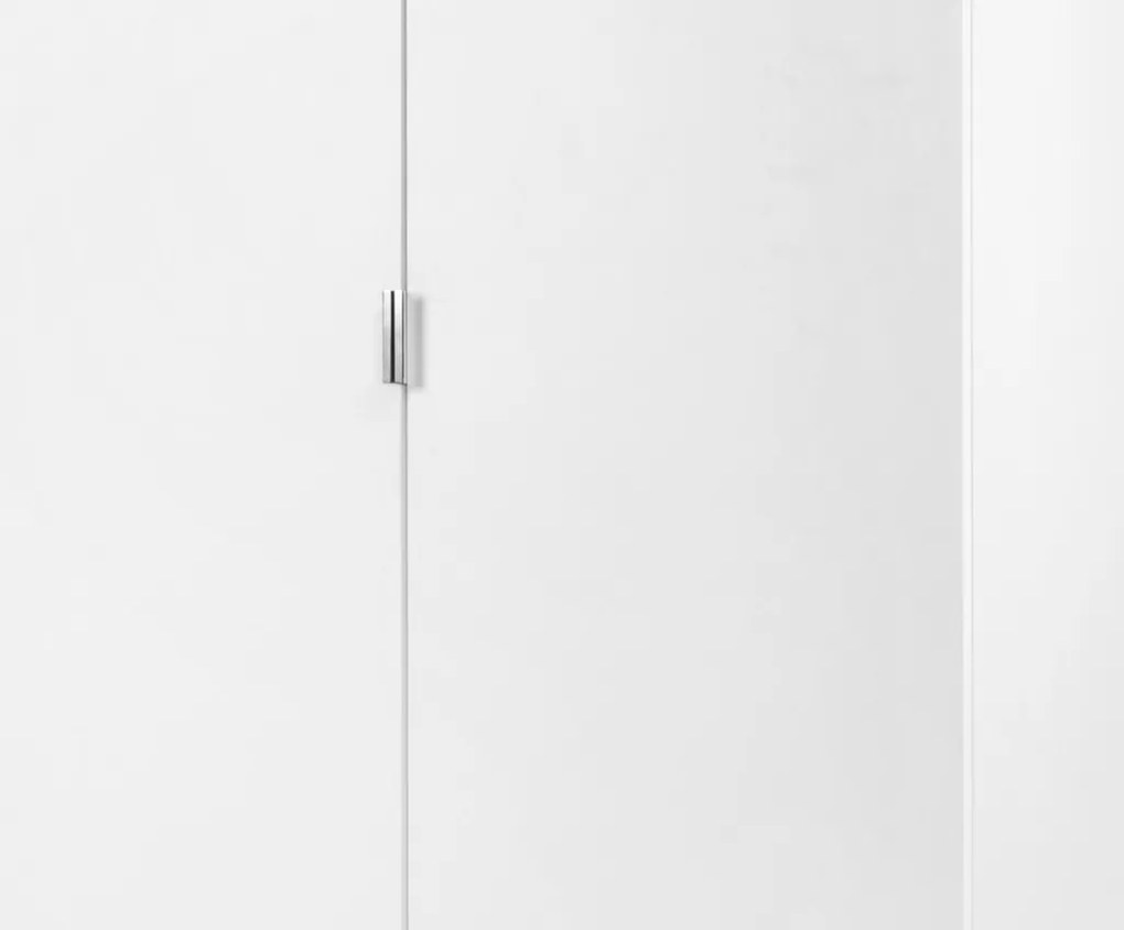 Šatníková skriňa Göteborg, biela/dub sonoma