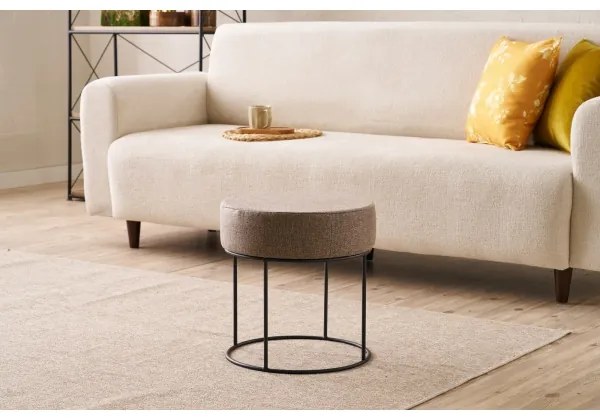 Taburet RELO pr. 40 cm hnedý