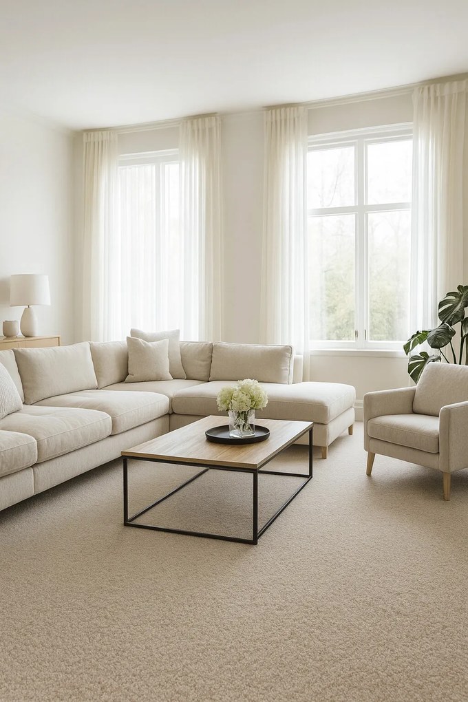 ITC, Koberec metráž Ferrara 7711, na mieru, šíře 4m,5m, béžová, filc, detská izba