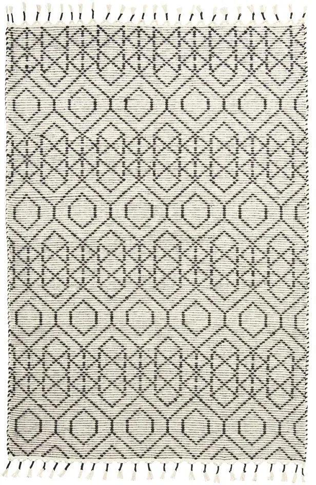 House Doctor Bavlnený koberec Reverse 200x140cm