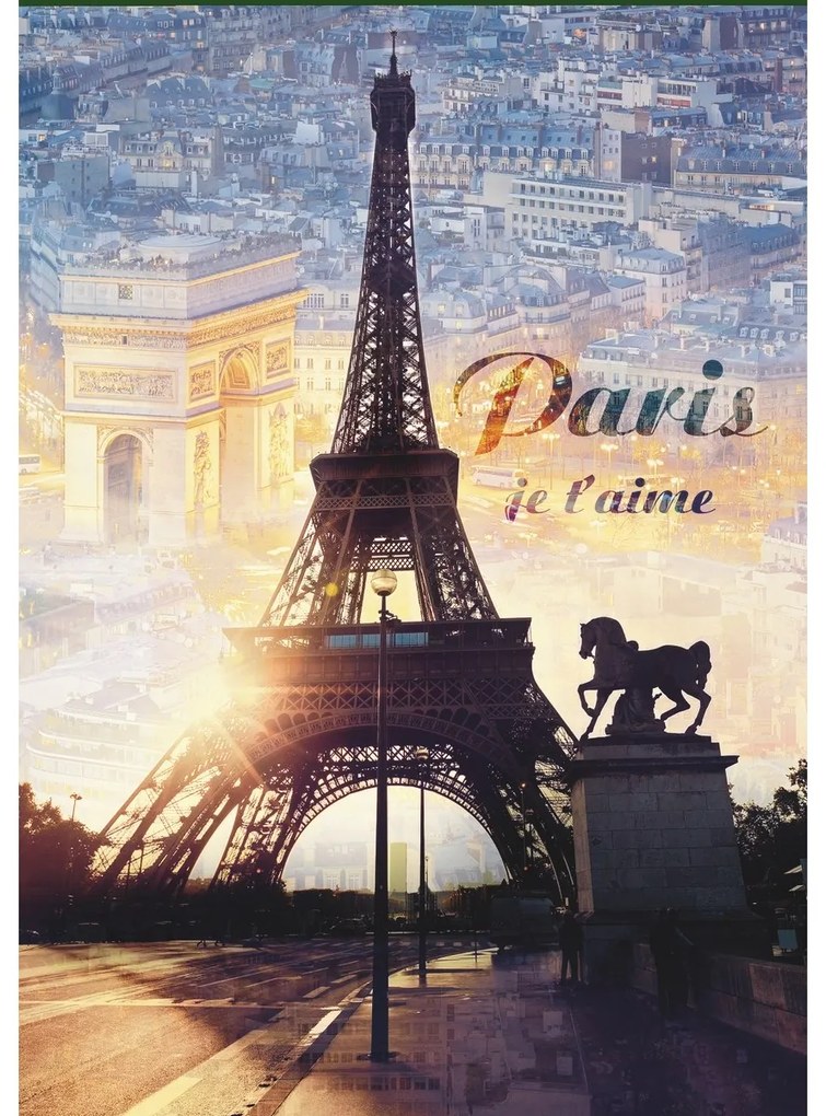 Trefl Paríž za svitania. 1000d