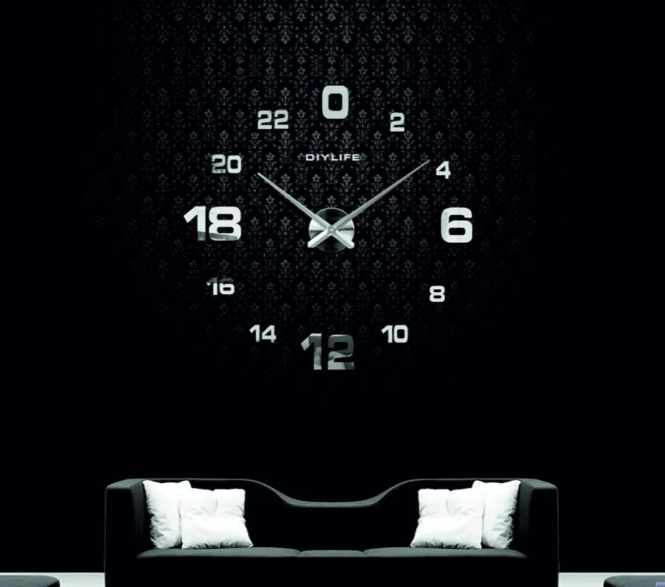 SENTOP | Moderné nalepovacie hodiny na stenu | SENTOP 12S022-Wall clock analógové