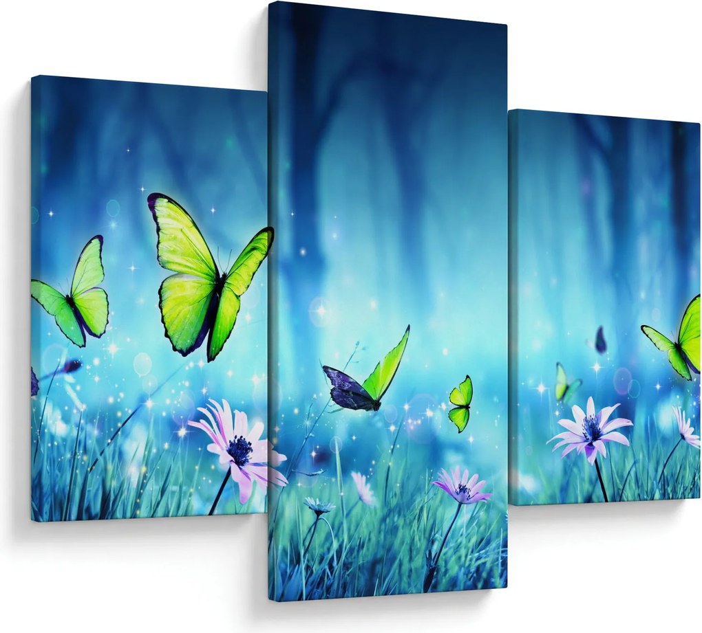 Obraz - Mystická lesná čistina (90x60 cm)