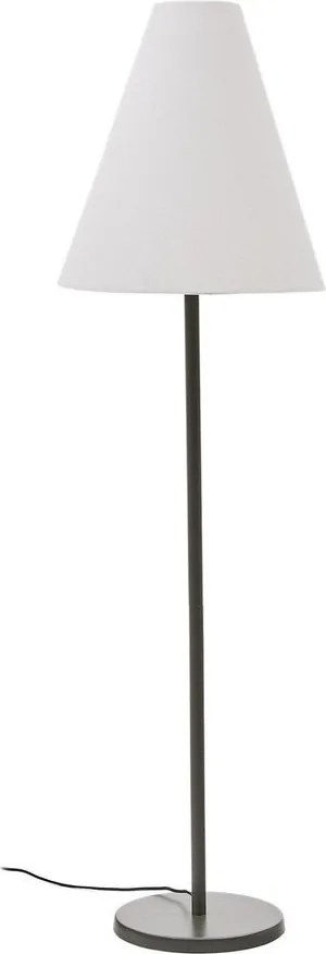 Tmavozelená stojacia lampa s textilným tienidlom (výška 153 cm) Navat – Kave Home