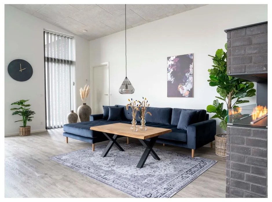 Konferenčný stolík s doskou z masívneho dubu House Nordic Toulon, 120 x 70 cm