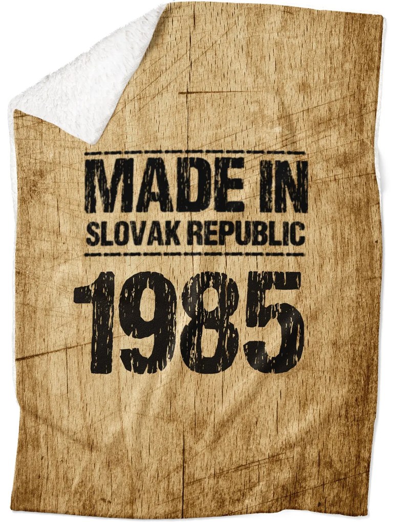 Deka Made In (rok: 1985, Podšitie baránkom: ÁNO)