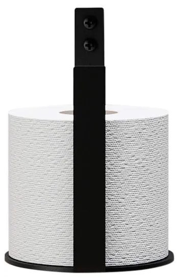 Nichba Držiak na toaletný papier Toilet Paper Holder Extra, black