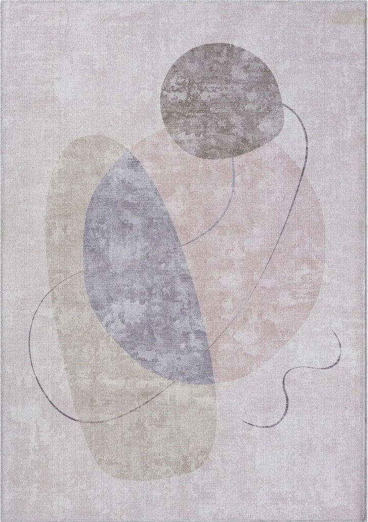 Kusový koberec Rowan II CA30027 cream – na von aj na doma, 160x230, béžová, chodba / predsieň, My Flair