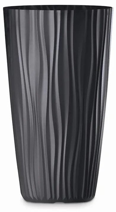 Kvetináč Sahara High 35x60h Antracit Sa060