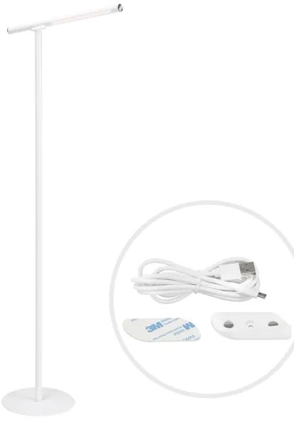 Briloner 1384-016 - LED Stmievateľná dotyková stojacia lampa 2v1 LED/2,3W/5V