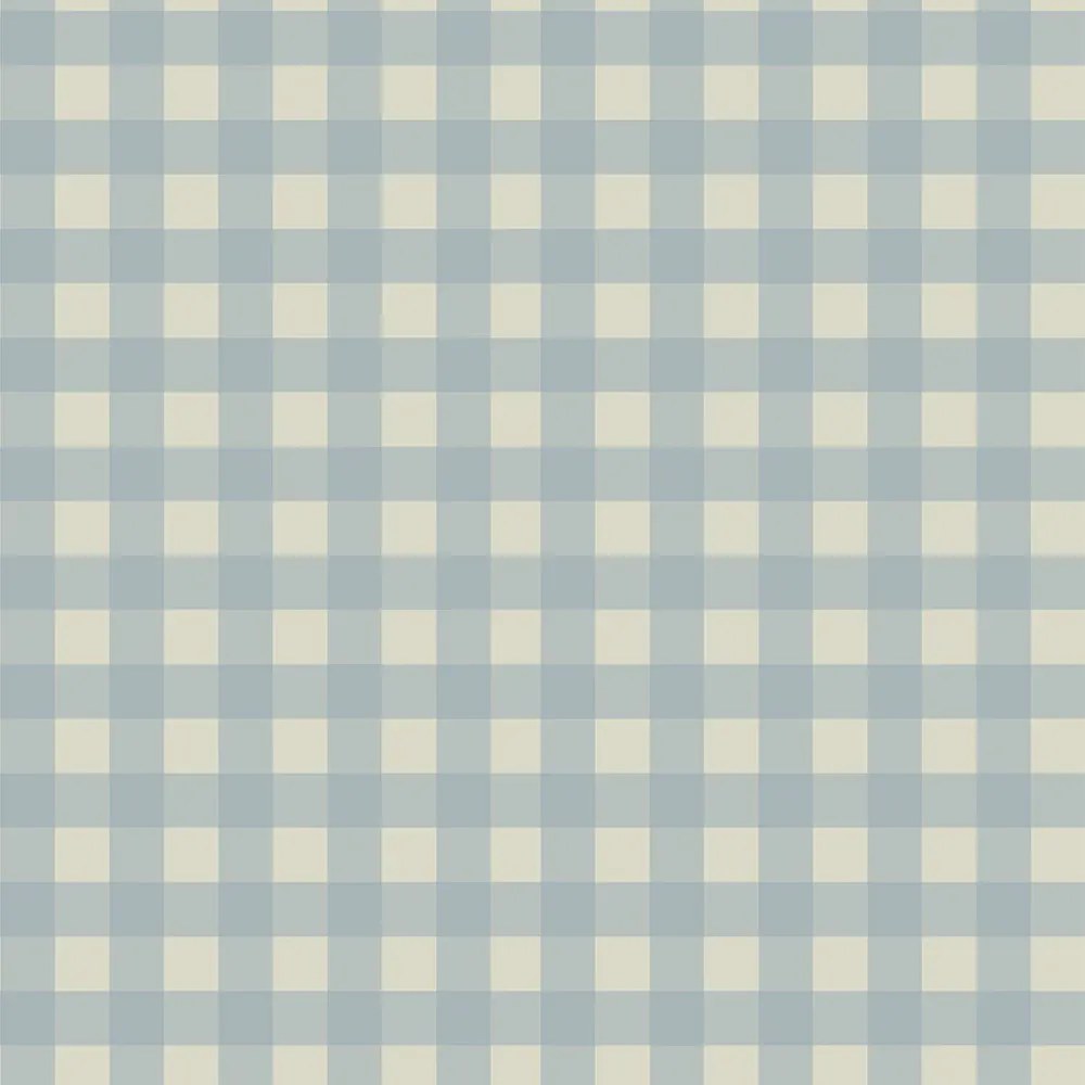 Tapeta klasická mriežková modro zelená 280×50 cm
