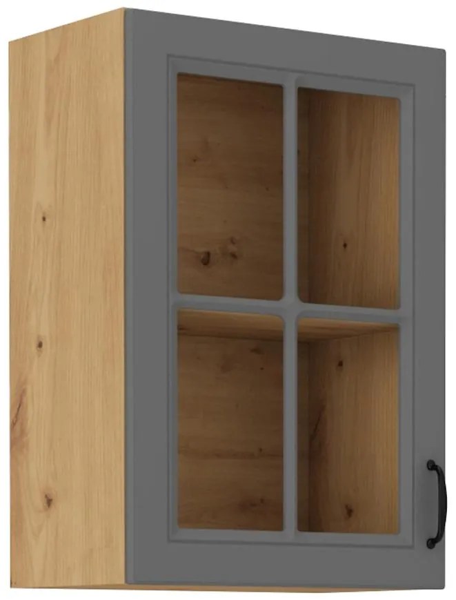 Kuchynská skrinka Stilo dustgrey/artisan 40gs/72 1f