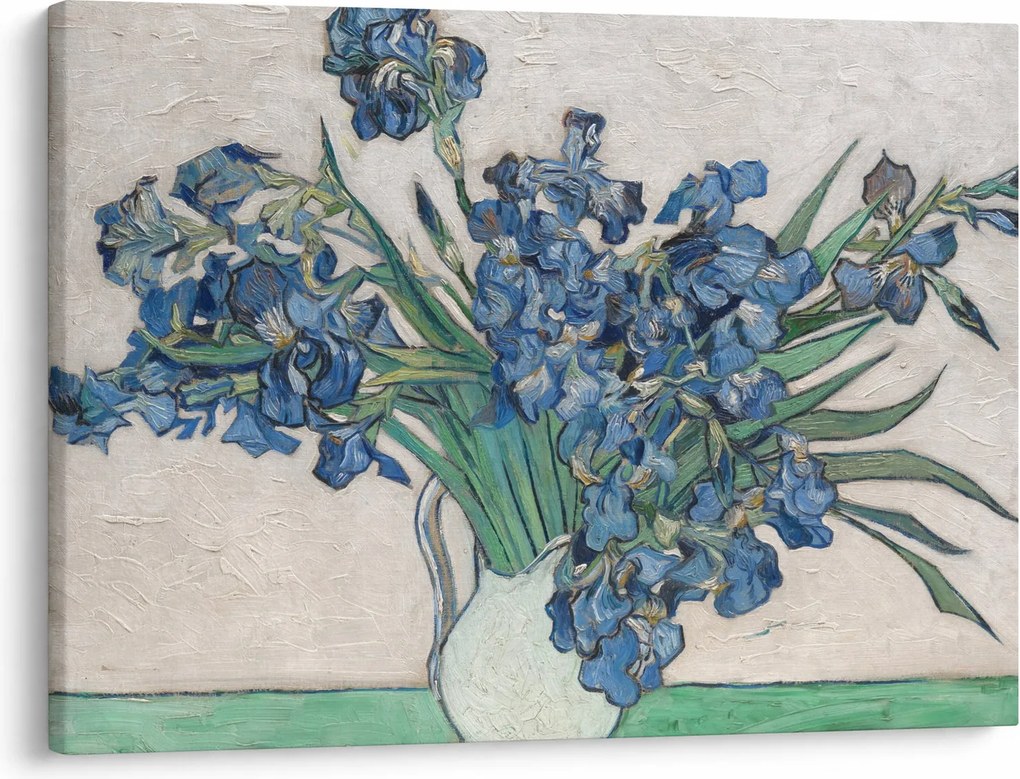 Obraz - Vincent van Gogh, Irises, reprodukcia (70x50 cm)