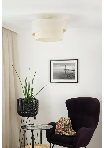 Brilagi - Prisadený luster SHINE 1xE27/15W/230V pr. 50 cm krémová