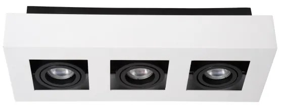 Lucide 09119/16/31 - LED Bodové svietidlo XIRAX 3xGU10/5W/230V biela