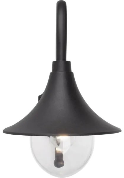 Brilliant - Vonkajšia nástenná lampa BERNA 1xE27/60W/230V IP44 čierna