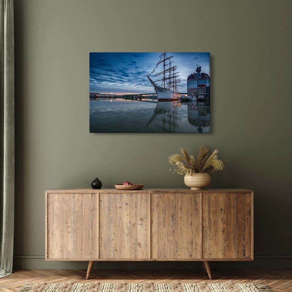 Obraz plachetnice (90x60 cm)