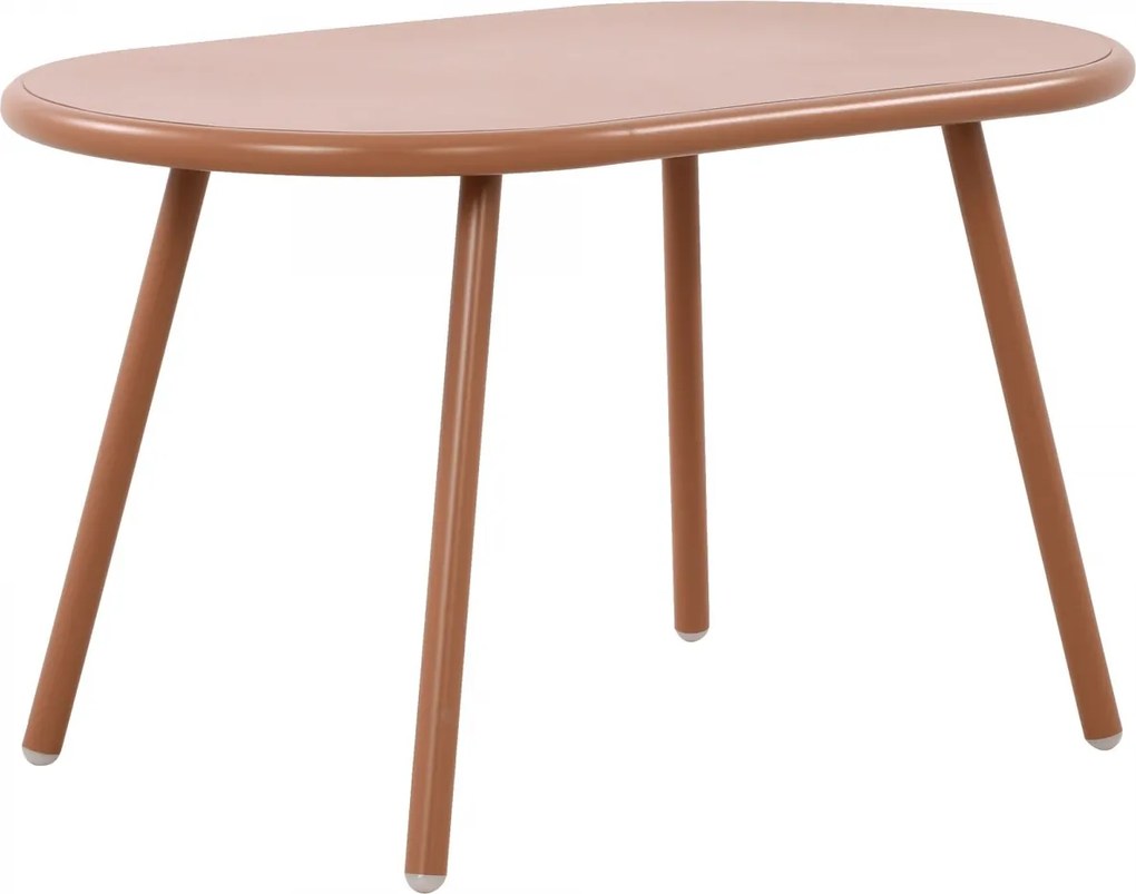 Konferenčný stolík Velva - v45 x 80 x 45 cm - Terracotta