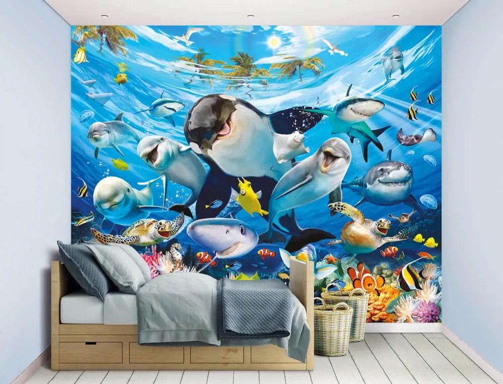 Walltastic 3D tapeta Sea Adventure new, Rozmer 244cm x 305cm
