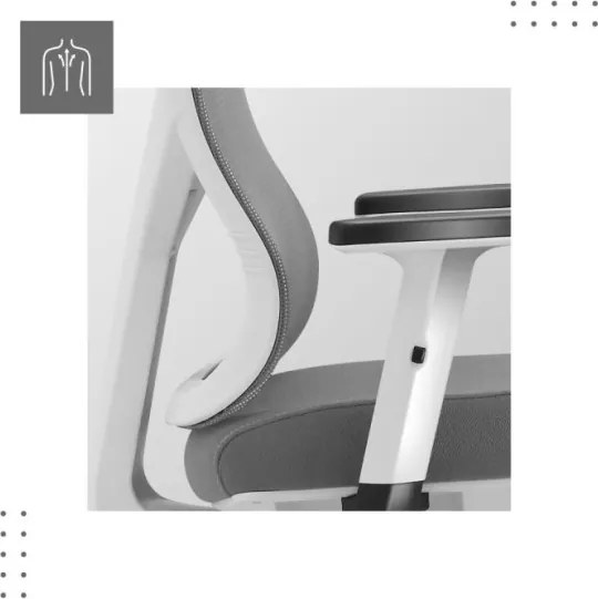 Kancelárska stolička Manager 3.3 White