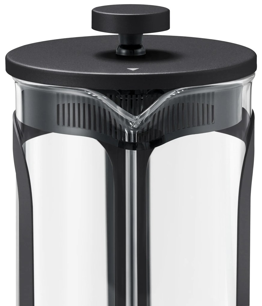 Kanvica french press 800 ml, 6 šálok, čierna