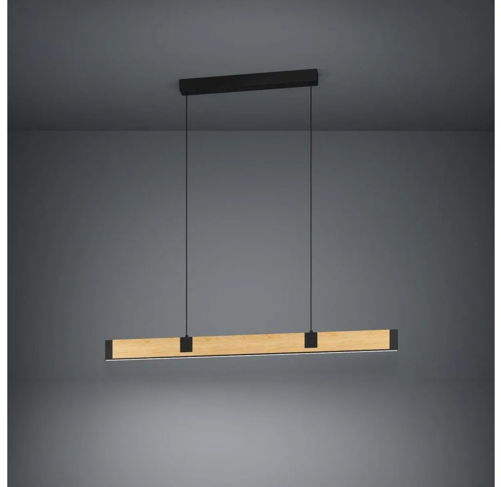 Eglo 390225 - LED Stmievateľný luster na lanku CAMINARRO LED/28,8W/230V 3000K