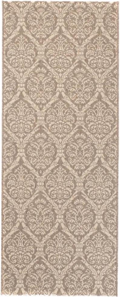 Kusový koberec Oregon béžový atyp, Velikosti 80x200cm