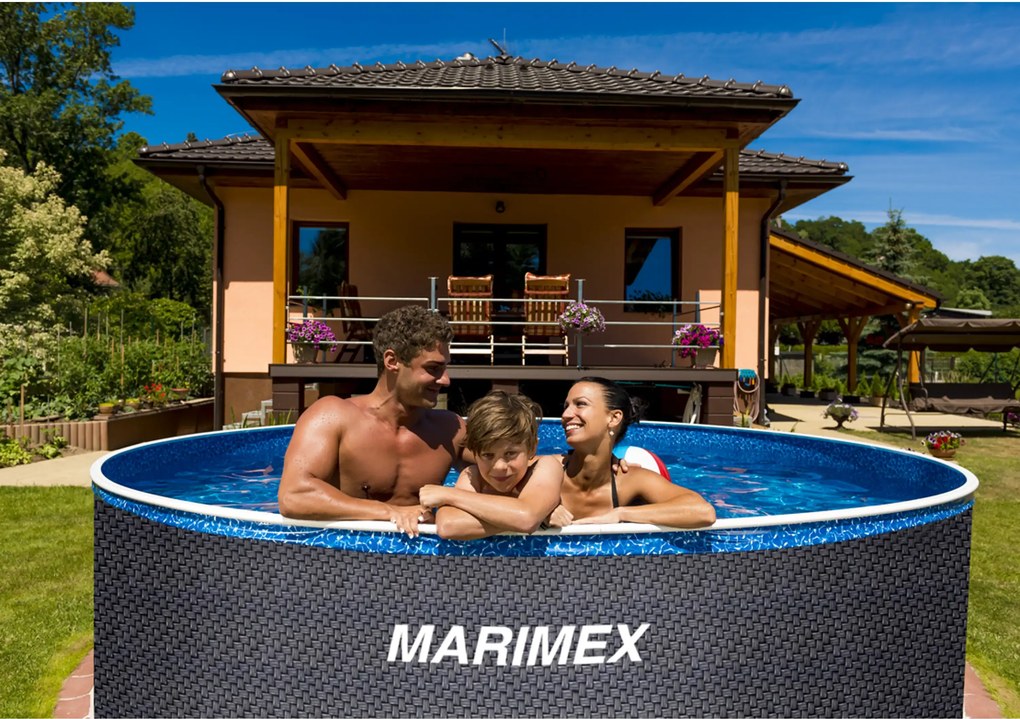Marimex | Bazén Marimex Orlando 3,66x1,07 m s príslušenstvom - motív RATAN | 10303050