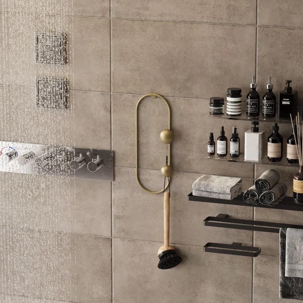 Kovový nástenný vešiak v zlatej farbe Dama – Kalune Design