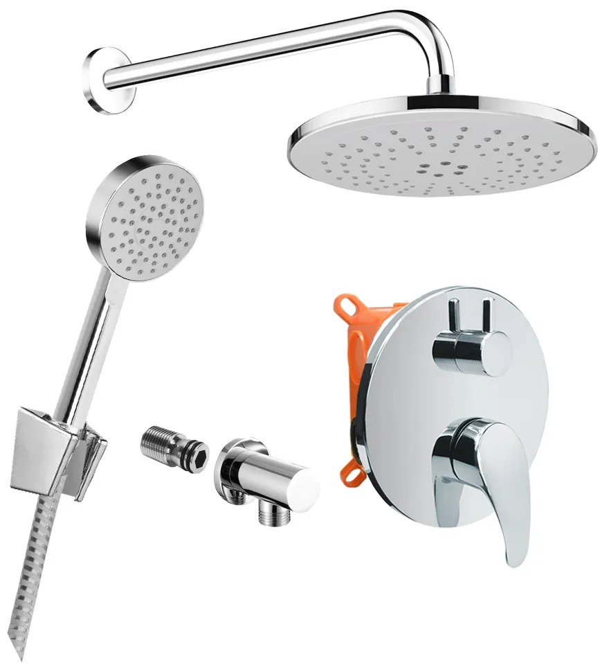 Mereo Mereo, Sprchový set Sonáta s dvojcestnou podomietkovú batérií, MER-CB650SS1