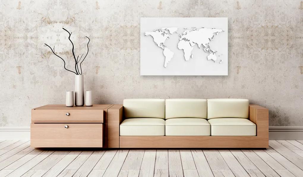 Artgeist Obraz na korku - Monochromatic World [Cork Map] Veľkosť: 120x80