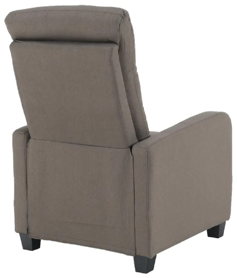 Tempo Kondela Relaxačné kreslo, hnedá, TURNER