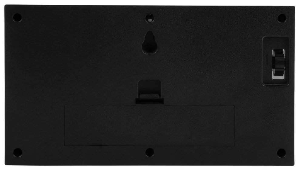 Karlsson 5976BK Dizajnové nástenné/pracovné hodinyčierne, 21 cm