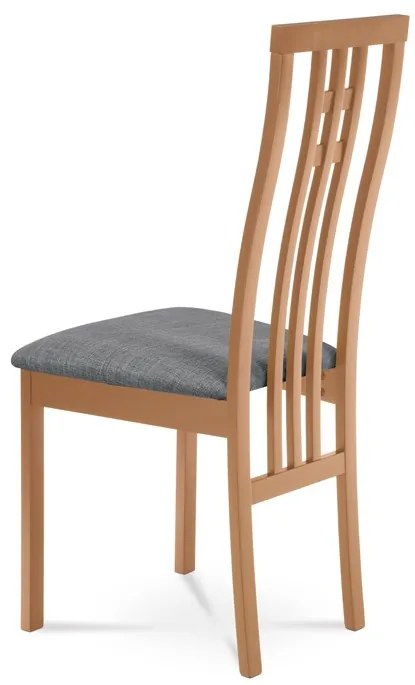 Autronic BONTEC Jedálenská stolička, hnedá, masív, BC-2482 BUK3 Farba: Biela